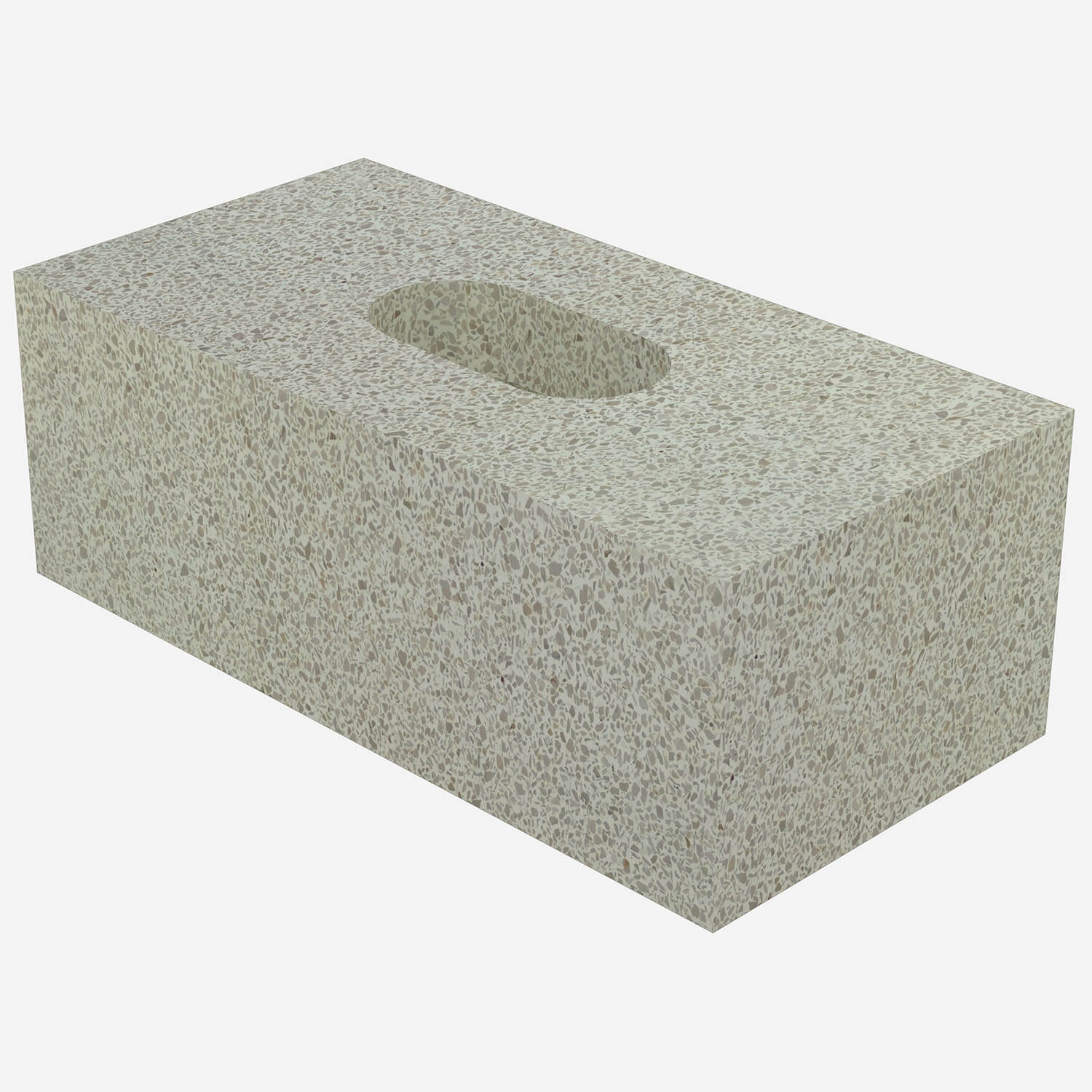 Terrazzo Solid Surface Base for Clinic Sink - 28